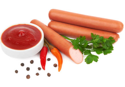 De la saucisse de poulet